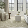 Nourison Jubilant JUB19 Olive Area Rug Room Image Feature
