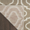 Nourison Jubilant JUB19 Taupe Area Rug Corner Image