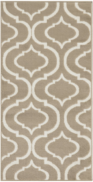 Nourison Jubilant JUB19 Taupe Area Rug Main Image