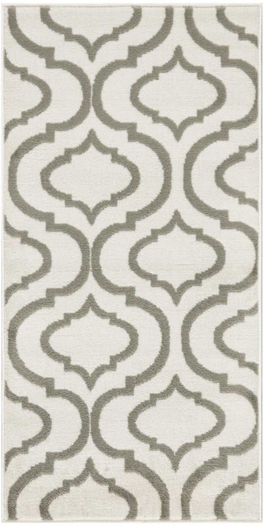 Nourison Jubilant JUB19 Ivory Green Area Rug main image