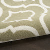 Nourison Jubilant JUB19 Olive Area Rug Corner Image