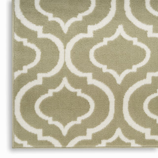 Nourison Jubilant JUB19 Olive Area Rug Texture Image