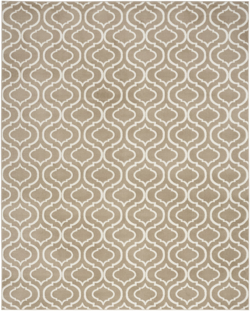 Nourison Jubilant JUB19 Taupe Area Rug main image