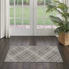 Nourison Jubilant JUB20 Grey Area Rug Corner Image