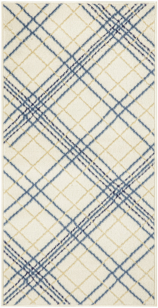 Nourison Jubilant JUB20 Ivory Navy Area Rug main image