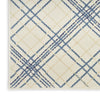 Nourison Jubilant JUB20 Ivory Navy Area Rug Texture Image