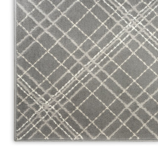 Nourison Jubilant JUB20 Grey Area Rug Texture Image