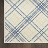 Nourison Jubilant JUB20 Ivory Navy Area Rug Detail Image