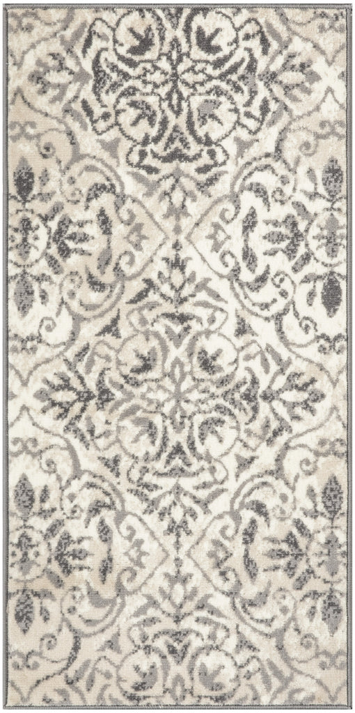 Nourison Jubilant JUB21 Ivory Grey Area Rug main image