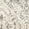 Nourison Jubilant JUB21 Ivory Grey Area Rug Swatch Image