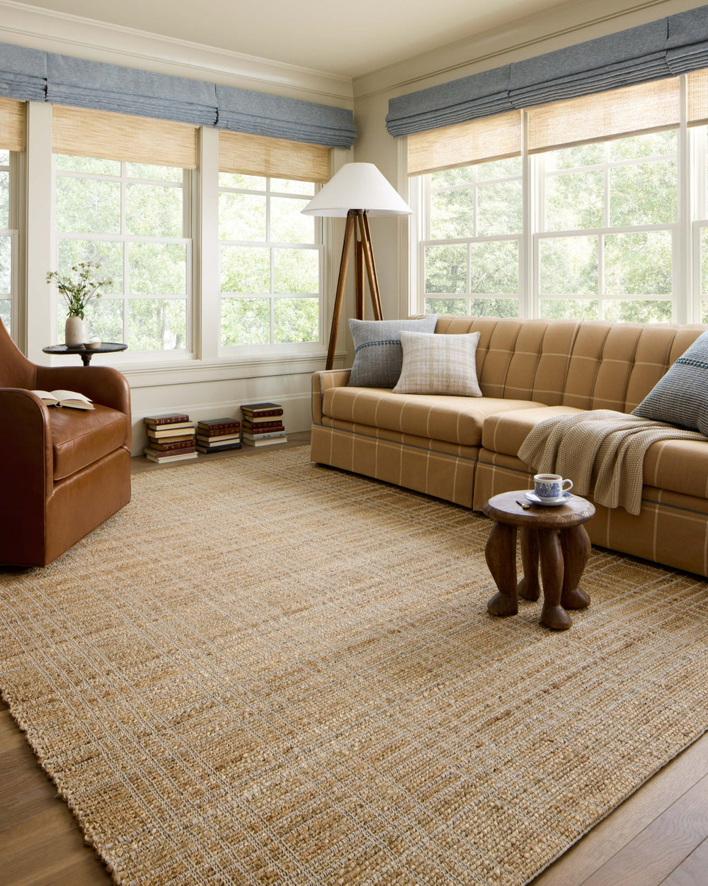Judy JUD-01 Natural/Cream Area Rug by Chris Loves Julia X Loloi Lifestyle Image Feature