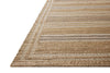 Judy JUD-03 Natural/Dove Area Rug by Chris Loves Julia X Loloi Corner Image