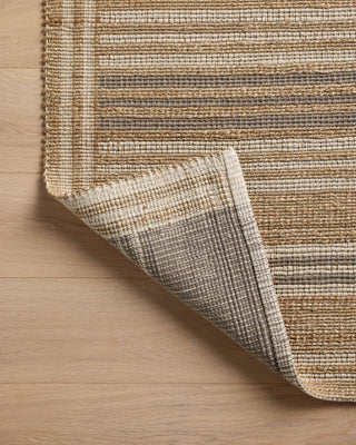 Judy JUD-03 Natural/Dove Area Rug by Chris Loves Julia X Loloi Backing Image