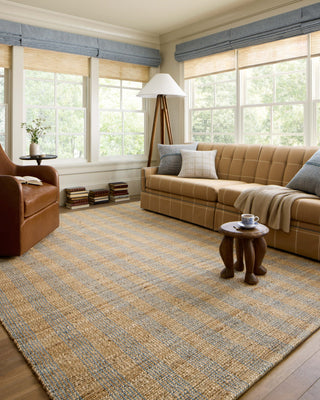 Judy JUD-04 Natural/Sky Area Rug by Chris Loves Julia X Loloi Lifestyle Image Feature