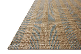 Judy JUD-04 Natural/Sky Area Rug by Chris Loves Julia X Loloi Corner Image