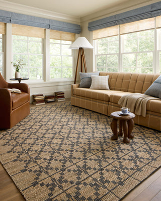 Judy JUD-05 Natural/Graphite Area Rug by Chris Loves Julia X Loloi Lifestyle Image Feature