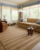 Judy JUD-06 Natural/Chocolate Area Rug by Chris Loves Julia X Loloi Lifestyle Image Feature