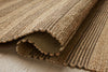 Judy JUD-06 Natural/Chocolate Area Rug by Chris Loves Julia X Loloi Pile Image