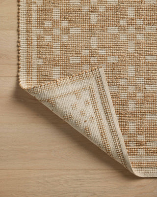 Judy JUD-07 Natural/Ivory Area Rug by Chris Loves Julia X Loloi Backing Image