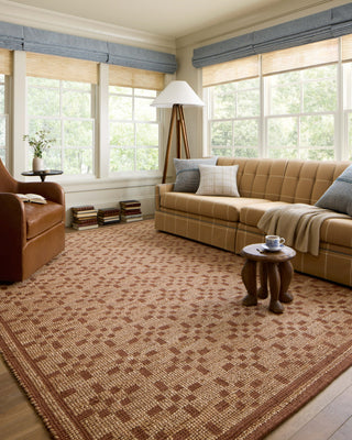 Judy JUD-07 Natural/Spice Area Rug by Chris Loves Julia X Loloi Lifestyle Image Feature