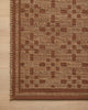 Judy JUD-07 Natural/Spice Area Rug by Chris Loves Julia X Loloi Corner Image