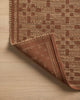 Judy JUD-07 Natural/Spice Area Rug by Chris Loves Julia X Loloi Backing Image