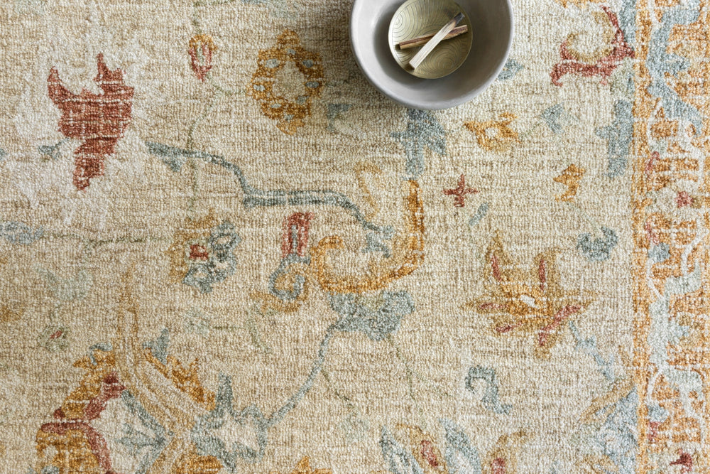 Loloi Julian JI-03 Ivory/Multi Area Rug Lifestyle Image Feature