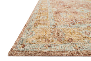 Loloi Julian JI-04 Terracotta/Gold Area Rug Corner Image