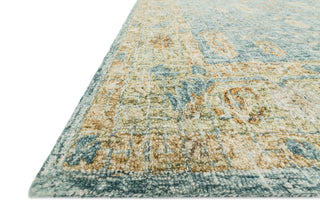 Loloi Julian JI-05 Blue/Gold Area Rug Corner Image