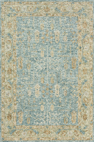 Loloi Julian JI-05 Blue/Gold Area Rug Main Image