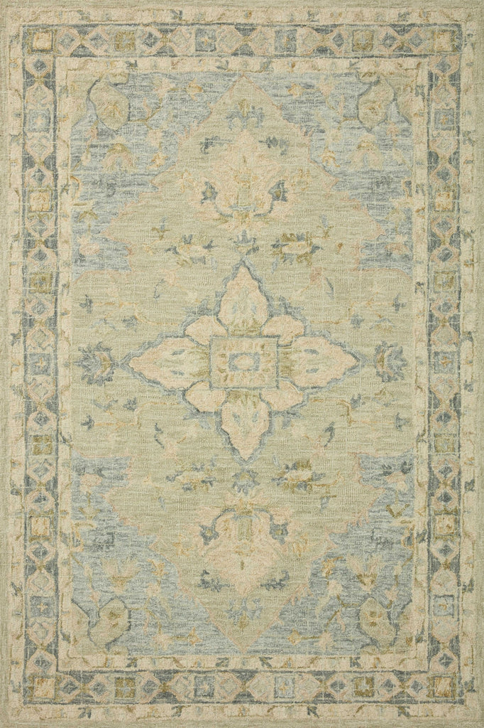 Loloi Julian JI-07 Seafoam Green/Spa Area Rug main image