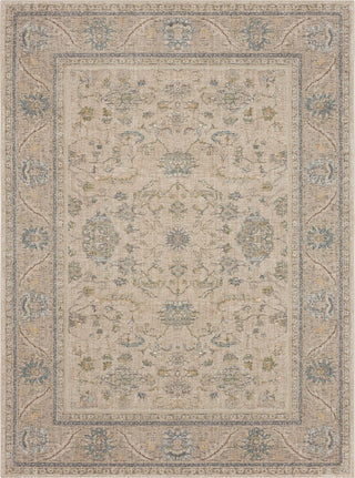 Karastan Zephyr Julienne Oyster Area Rug