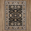 Karastan Zephyr Julienne Soot Area Rug