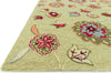 Loloi Juliana JL-02 Green Area Rug Corner Shot
