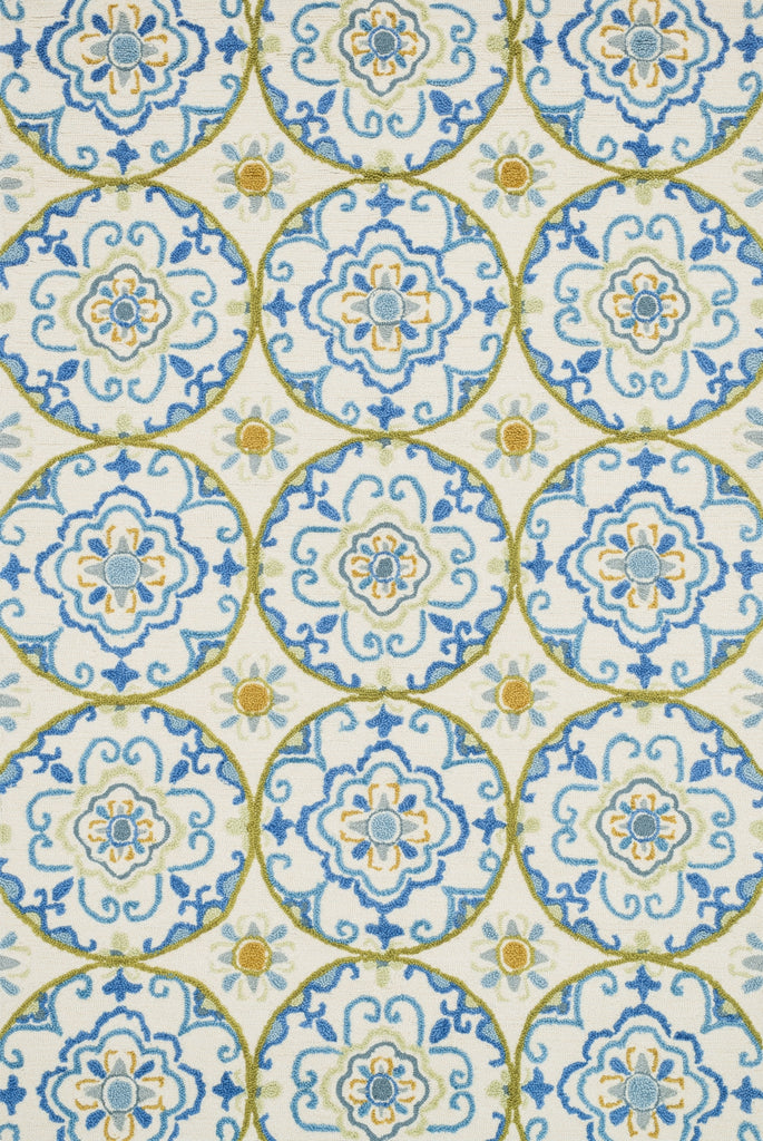Loloi Juliana JL-30 Ivory / Blue Area Rug main image