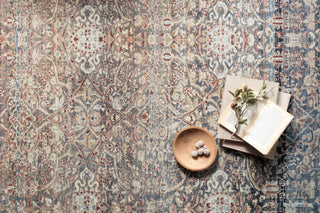 Chris Loves Julia x Loloi Jules JUL-06 Denim/Spice Area Rug Main Image