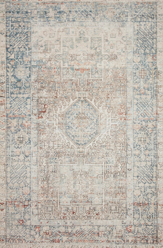 Chris Loves Julia x Loloi Jules JUL-07 Natural/Ocean Area Rug main image