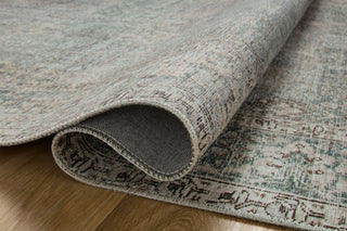 Chris Loves Julia x Loloi Jules JUL-08 Emerald/Antique Ivory Area Rug Pile Image