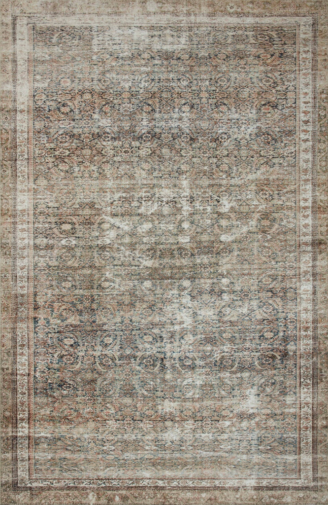 Chris Loves Julia x Loloi Jules JUL-09 Ink/Terracotta Area Rug main image