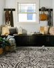 Loloi Juneau JY-04 Charcoal / Silver Area Rug Lifestyle Image Feature