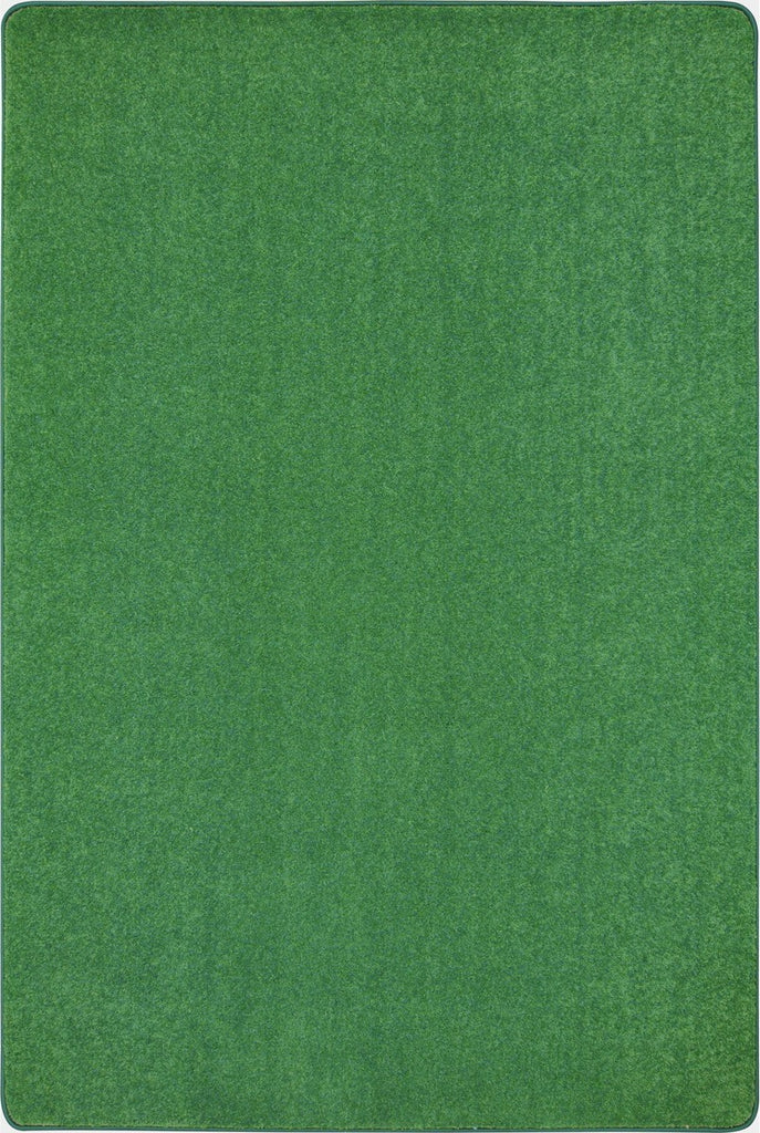 Joy Carpets Kid Essentials Just Kidding Grass Green Area Rug