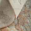 Feizy Jaxson 39PWF Gray/Orange/Ivory Area Rug Detail Image