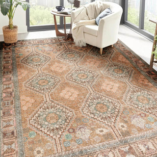 Dalyn Kars KA10 Taupe Area Rug Lifestyle Image Feature