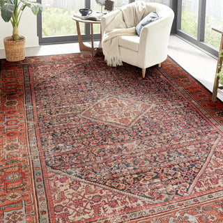 Dalyn Kars KA4 Ink Area Rug Lifestyle Image Feature