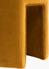 Surya Kaden KADN-001 Mustard / Beige Furniture Corner Shot