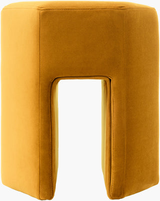 Surya Kaden KADN-001 Mustard / Beige Furniture Angle