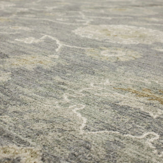 Karastan Adalia Kahta Dark Gray Area Rug Detail Image