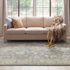Karastan Adalia Kahta Dark Gray Area Rug Lifestyle Image Feature