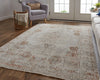 Feizy Kaia 39GKF Gray/Rust Area Rug