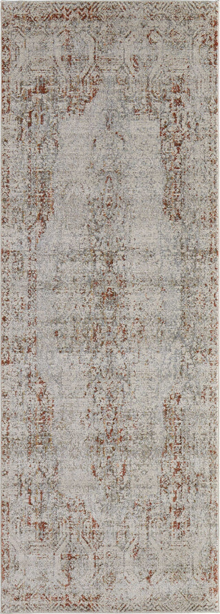 Feizy Kaia 39GKF Gray/Rust Area Rug